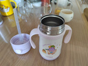 膳魔师（THERMOS）儿童保温杯水杯吸管杯学饮杯316L不锈钢把手学生杯超轻畅吸杯TCKC 实拍图