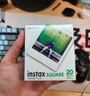 INSTAX富士instax立拍立得 方形相纸 汉白玉单包装10张  实拍图
