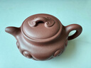 京东京造 宜兴紫砂壶手工茶壶【原矿清水泥】煮泡茶具 仿古如意300ml礼盒 实拍图