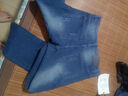 天丝牛仔裤男2025夏季薄款冰丝凉感直筒修身小脚裤弹力休闲长裤子 蓝色 31 【120-130斤】 实拍图