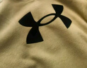 安德玛（Under Armour）男大童连帽宽松加绒卫衣运动男童卫衣244303166 米白 150cm  实拍图