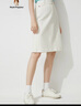 Hush Puppies【柔软亲肤】暇步士女装春夏休闲通勤经典半身裙女 118白色 XL (32) 实拍图