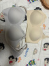 朵朵棉新款内衣女茉莉花香10A级抑菌小胸聚拢无钢圈文胸 缟羽灰 XL码 实拍图