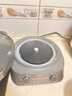 美的（Midea）钛陶电炒锅 电蒸锅电煮锅炒菜专用分体式家用多功能一体电火锅 5.5L多用途锅HCG3218S配蒸笼 新款 实拍图
