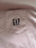 GAP男女装2025春季新款纯棉logo短袖T恤简约风上衣 粉色 725620 XS (165/84A)亚洲尺码 实拍图