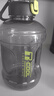 炊大皇运动水杯吨杯大容量吨桶运动水壶塑料水杯 黑色2200ml 实拍图