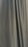 foojo加厚遮光布艺窗帘客厅卧室落地帘2*2.7米高单片挂钩式 雅灰 实拍图