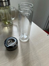 【⭐京东物流配送】高硼硅双层玻璃杯大容量泡茶杯水杯子茶水分离 【双层加厚】茶杯 350ml 1只 实拍图