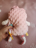澳贝（auby）婴幼儿玩具豆豆绒小兔子毛绒安抚玩偶可入口水巾哄睡+牙胶啃咬 实拍图