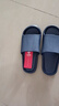 洁丽雅拖鞋男夏浴室洗澡防滑家居室内EVA大码男士凉拖鞋居家用夏季防臭 深蓝色 41-42 【标准码】 实拍图
