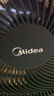 美的（Midea）【超级单品】七叶轻音立式电风扇家用柔风落地扇台式桌面小型风扇大风量节能摇头宿舍电扇 SAF30AB 实拍图