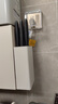 多朋冰箱侧面置物架厨房磁吸调料架壁挂纸巾保鲜膜挂架收纳储物架子 【白色磁吸】刀架 实拍图
