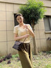 CASELLA KOURZCK轻奢包包女包单肩小包斜挎包七夕情人节送女朋友老婆生日礼物女 咖色 【京仓直发】 小众时尚百搭通勤品牌小方包 实拍图