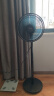 美的（Midea）【超级单品】七叶轻音立式电风扇家用柔风落地扇台式桌面小型风扇大风量节能摇头宿舍电扇 SAF30AB 实拍图