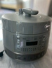美的（Midea）【国家补贴】0涂层精钢厚釜电压力锅5L双胆全自动智能预约家用煲汤煮饭电饭煲C5856G高压锅4-6人 实拍图