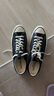 匡威（Converse）官方 宽版1970S经典帆布男女休闲运动鞋黑色162058C 常规鞋型/162058C 44.5 实拍图