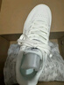 鸿星尔克板鞋男秋冬季新款滑板鞋经典天和复古休闲鞋男轻便运动鞋子男 微晶白 39 实拍图