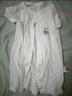 贝瑞加（Babyprints）婴儿连体衣2件夏季短袖婴儿衣服新生儿纯棉哈衣轻薄爬服 白蓝90 实拍图