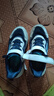 鸿星尔克（ERKE）童鞋男女中大童运动鞋儿童夏季网孔跑鞋藏深蓝/法翠蓝36 实拍图