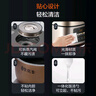 美的（Midea）电饭煲电饭锅升级彩屏4L大容量家用3-4人大火力米饭锅金属拉丝机身小米粥微压米饭煲以旧换新RE417 实拍图