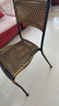 丘林瑟藤编椅子编织藤椅靠背凳子家用餐椅矮凳小藤椅单人宝宝凳子靠背椅 小号升级加固款【坐高33cm 2把才能发货】 实拍图