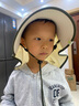 卡尔美（KELME）儿童防晒帽遮阳帽男女童防紫外线宝宝太阳帽大檐海边沙滩3-6-12岁 实拍图