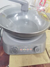 美的（Midea）电炒锅 电蒸锅 电煮锅专业钛陶分体式家用多功能电火锅 炒菜锅5.5L多用途锅MC-HCG3218S配蒸笼 实拍图