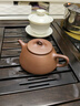 京东京造 宜兴紫砂壶 手工茶壶【原矿紫泥】煮泡茶具 子冶石瓢200ml礼盒装 实拍图