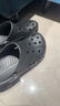 crocs卡骆驰洞洞鞋贝雅男鞋女鞋轻便耐磨一脚蹬拖鞋休闲鞋|10126 白-100 40 (250mm) 实拍图