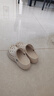 卡骆驰crocs贝雅云彩女士洞洞鞋户外休闲鞋|208186 冬日白-11S(含智必星) 39 (250mm) 实拍图