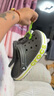 crocs卡骆驰洞洞鞋贝雅卡骆班轻便耐磨一脚蹬休闲鞋|205089 石板灰/青柠绿-0GX 36 /37(220mm) 实拍图