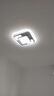 四季沐歌（MICOE）轻奢卧室灯 客厅吸顶灯led 后现代北欧大气简约餐厅书房 力荐-27*2W三色42*42cm（隔日达 实拍图