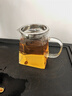 忆壶茶（YIHUTEA）玻璃公道杯带过滤网茶漏套装茶具配件茶海分茶器加厚功夫茶杯大号 公道杯350ml+茶漏 实拍图