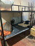 加厚上下铺成人床双人铁架床双层床员工宿舍上下床学校高低架子床 升级六腿特惠款 90*200（送静音床板） 实拍图