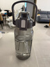 希乐大容量水杯子男女户外健身吸管杯tritan材质塑料杯1.5L灰-2219 实拍图
