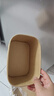 美丽雅一次性饭盒方形1000ml*20套 食品级野餐外卖水果牛皮纸打包盒带盖 实拍图