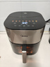美的（Midea）小炎烤空气炸锅上下双热源 可视不用翻面 家用智能触控 6L实用大容量 金属腔体 烤箱一体机KZC6054 实拍图