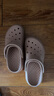 斯凯奇（Skechers）洞洞鞋女士夏季外穿包头泡泡鞋厚底透气软底凉拖鞋休闲鞋111514 实拍图