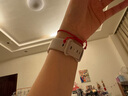 Apple/苹果 Watch Series 10 智能手表GPS款42毫米玫瑰金色铝金属表壳淡桃粉色运动型表带M/L MX1V3CH/B 实拍图
