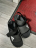 阿迪达斯（adidas）儿童凉鞋夏季男女大小童沙滩鞋 GW0344黑 5/37码/235mm  实拍图
