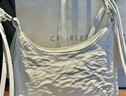CHARLES&KEITH褶皱油蜡皮手提单肩腋下包女生日礼物CK2-40271360 Cream奶白色 M 实拍图