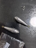 水滴型柳叶铅坠筏竿海竿远投抛带环足克铅坠钓鱼鲫鱼渔具配件包邮 【10枚装】 水滴铅坠丨30g 实拍图