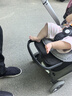 Bugaboo Ant系列博格步婴儿车脚踏板 正反三档可调节 推车配件 黑色 零部件 实拍图
