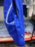  乾朗 防静电工作服套装男女夏季长袖透气耐磨劳保服带反光条电焊工服汽修工程服加油站电力局工装可定制logo 艳蓝色夏长套装175 实拍图
