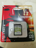 金士顿（Kingston）128GB SD存储卡 U3 V30 相机内存卡 sd卡大卡 支持4K 高速连拍 读速100MB/s 写速85MB/s 实拍图