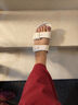 BIRKENSTOCK勃肯德国进口男女款EVA时尚外穿Arizona双扣沙滩拖鞋 白色/蛋壳白窄版1027384 37 实拍图