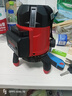 德力西电气（DELIXI ELECTRIC）红外线水平仪高精度强光细线自动调平绿光蓝室外户外建筑便携激光 高精度强光绿光2线+两块电池 实拍图