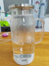 Glasslock凉水壶高硼硅玻璃茶水分离耐高温冷水壶泡茶壶家用玻璃果汁杯1.1L 实拍图