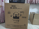 先马（SAMA）平头哥M2 电脑机箱台式机matx小机箱 玻璃侧透/支持240水冷/背线/USB3.0/独立电源仓/防尘易清洗 实拍图