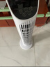 奥克斯 （AUX） 塔扇电风扇无叶风扇智能落地扇机械遥控轻音立式家用空气办公室卧室风扇空气循环风扇 机械摇头-加强款-贝壳白 实拍图